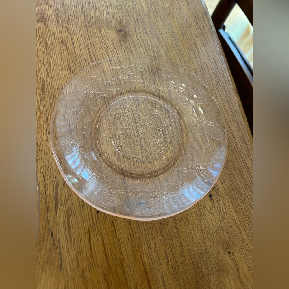 MACBETH-EVANS GLASS COMPANY Dogwood Coffee Saucer